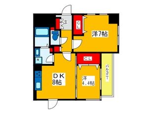 Sun　Spuring　Towerの物件間取画像